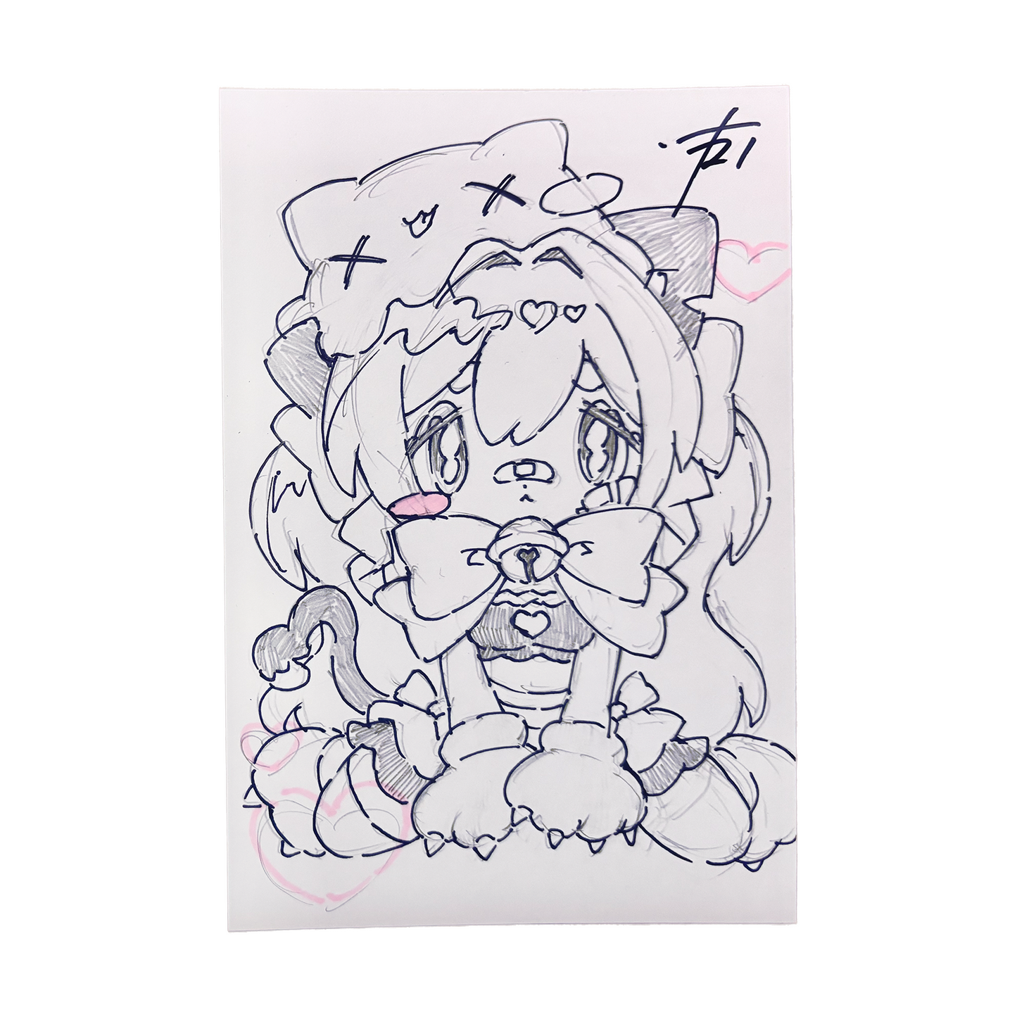 RAW DRAWING –MAID②