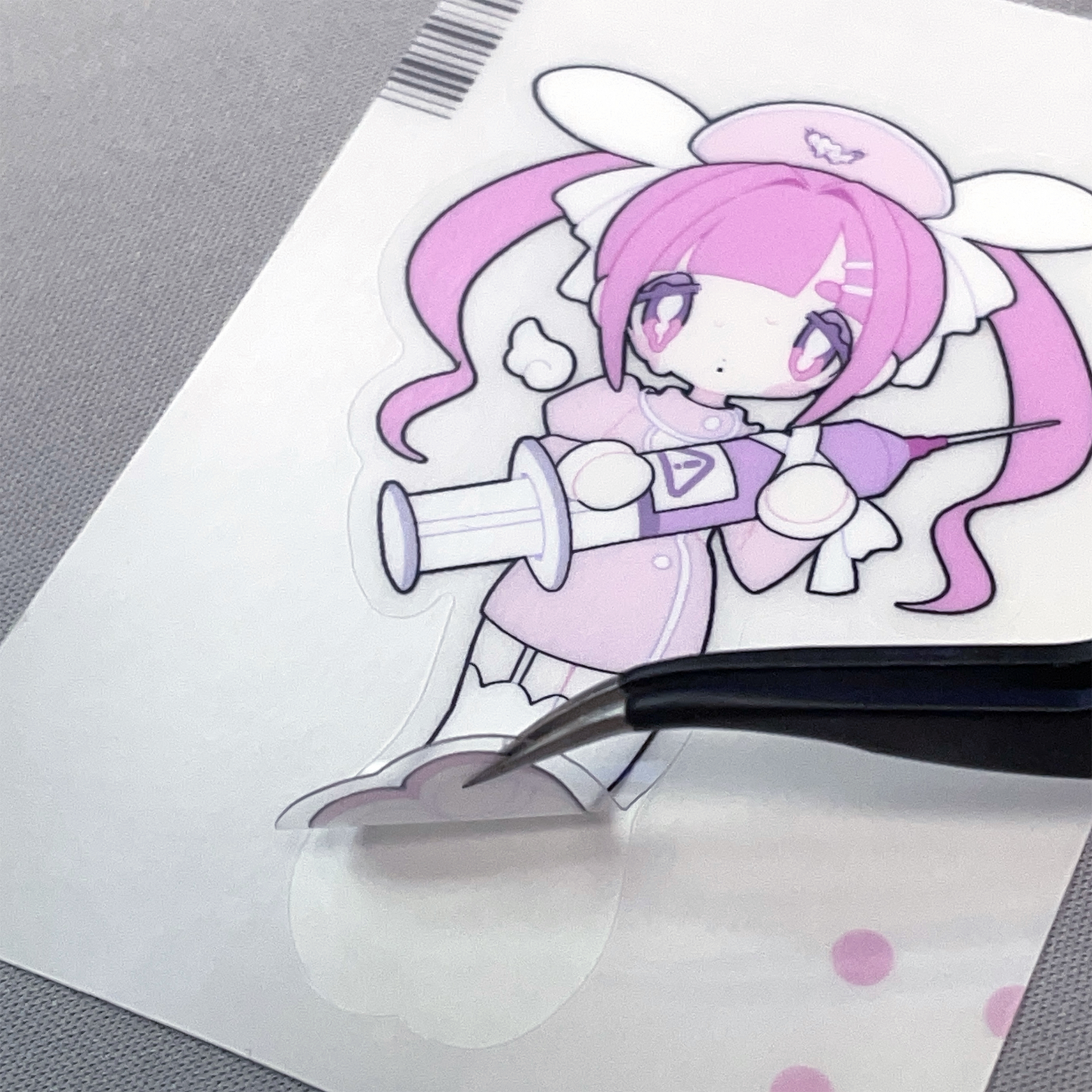 CHARACTER STICKER -NURSE-