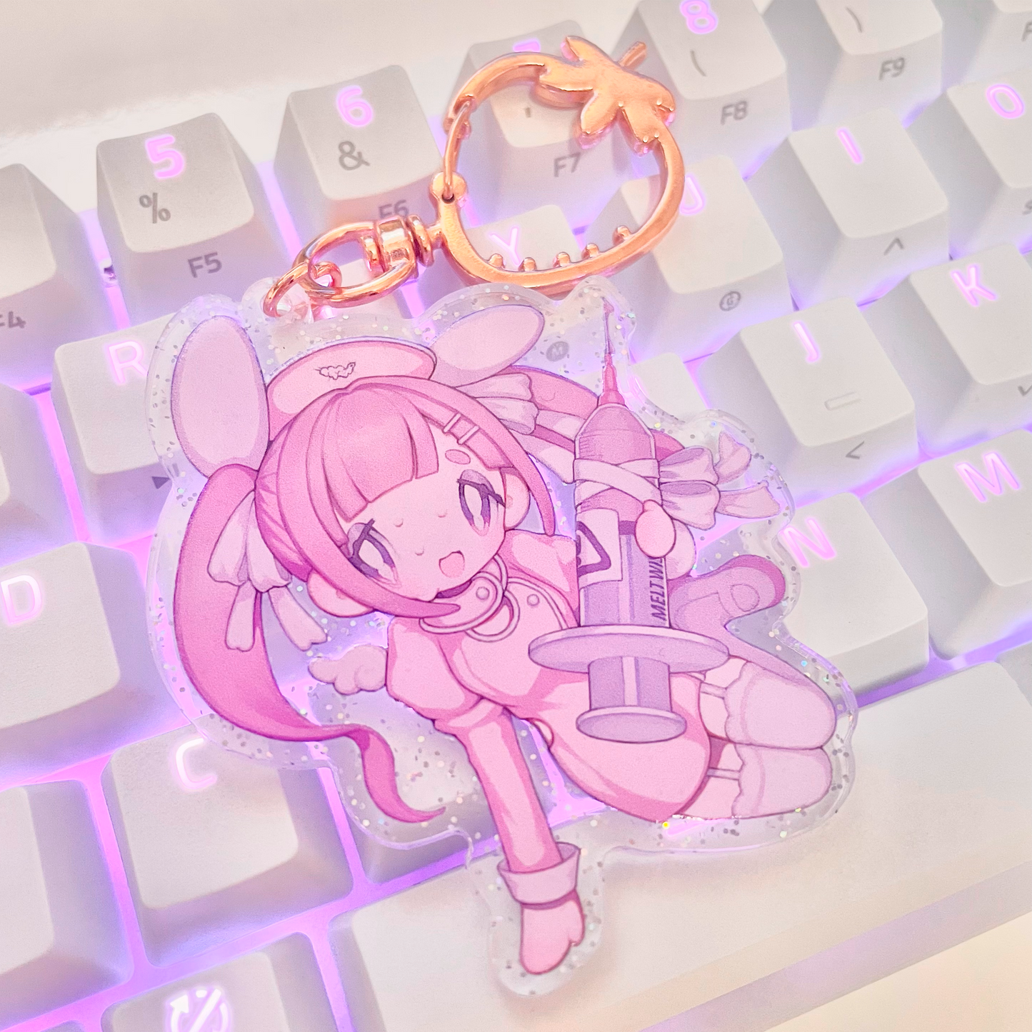 ACRYLIC KEYCHAIN -NURSE-