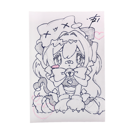RAW DRAWING –MAID②