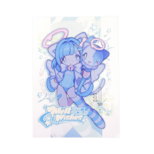 BIG STICKER -Meowgic Cat-